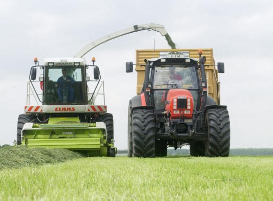 In 2021 is veel voer gewonnen, maar door lage ruweiwitgehaltes was het percentage eiwit van eigen land nauwelijks hoger dan in het droge jaar 2020