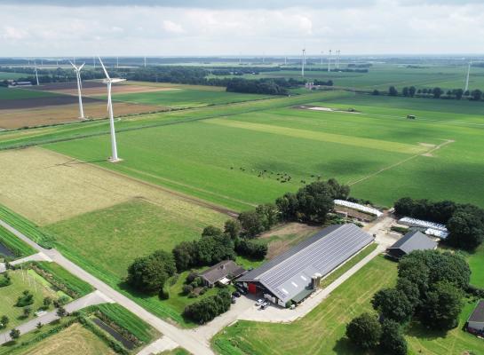 Met 1398 euro per hectare is de pachtnorm in de IJsselmeerpolders veruit de hoogste van Nederland