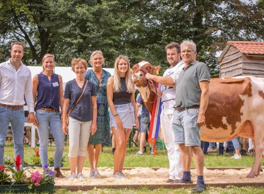 Na succes in Noordeloos wint Jansje 703 nu ook op de Dairy Fair (foto: Tessa van Sterkenburg/Agrishoots)