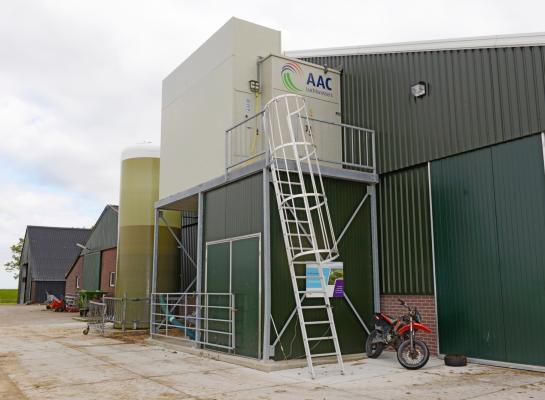 Deels door het gebruik van ammoniakreducerende technieken daalde de ammoniakuitstoot in Vlaanderen