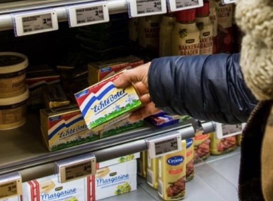 Begin juni noteerde boter nog 740 euro, nu is dat gedaald tot 610 euro