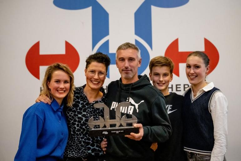 De familie Haytema ontving vrijdag avond de titel fokker van het jaar 2022