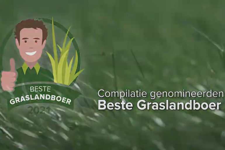 Veeteelt maakte een compilatie van de video’s van de vijf finalisten van de verkiezing Beste Graslandboer in 2021
