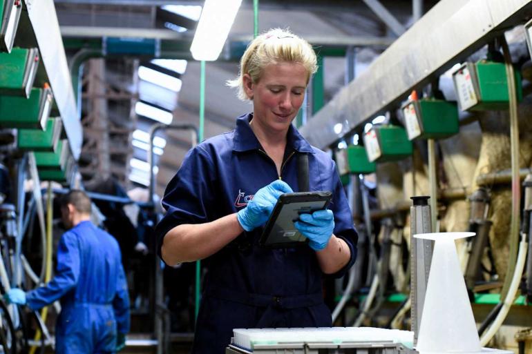 Het Vlaamse rollend jaargemiddelde steeg naar 9606 kg melk met 4,27% vet en 3,51% eiwit