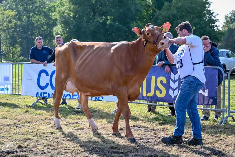 Den Dam Lauri 114 (v. Rager) legde beslag op de vaarzentitel in Eibergen (foto: Henk Lomulder)