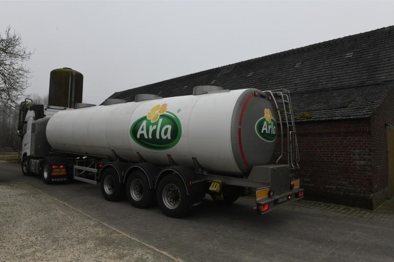 Een lid van Arla leverde in 2023 gemiddeld 1,64 miljoen kg melk aan de fabriek