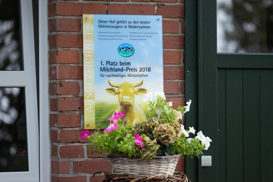 Al twee keer, in 2005 en 2018, wonnen de veehouders de 'Gouden Olga' en mochten ze zichzelf de beste melkproducent van Nedersaksen noemen