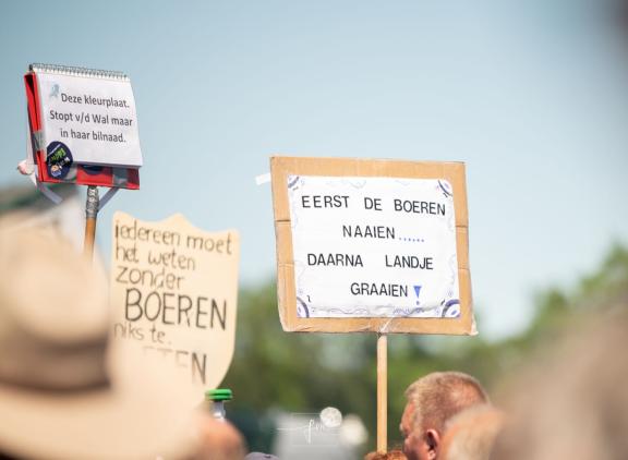 Protest Nederland stikstof