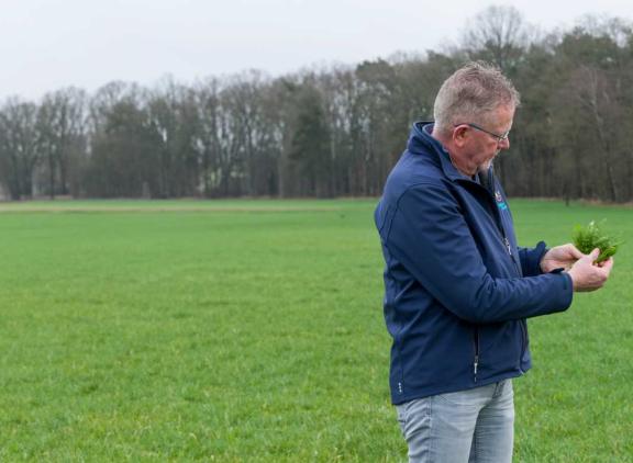 Volgens Zwier van der Vegte blijft grasland het hoofdgewas voor melkveehouders