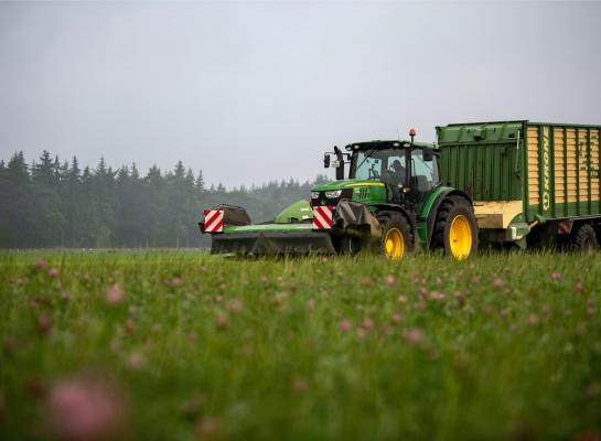 Het percentage veehouders bij VKA dat vers gras op stal voer bedroeg vorig jaar 22 procent