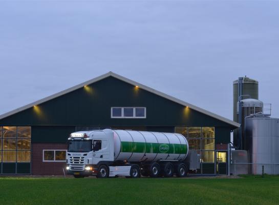 Nederlandse zuivelverwerkers ontvingen in februari per dag bijna 38.000 ton melk