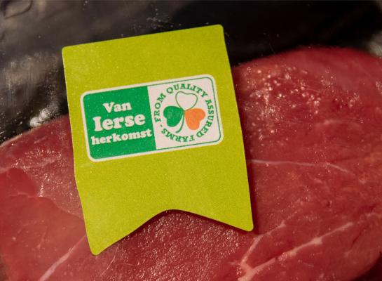 Ongeveer 90 procent van de Ierse agrarische productie is bestemd voor export