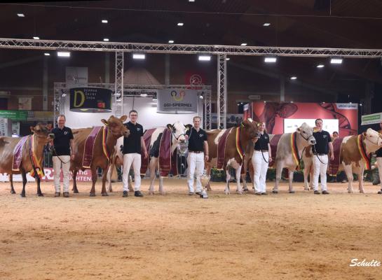 In 2023 deden nog zes verschillende rassen mee aan de German Dairy Show