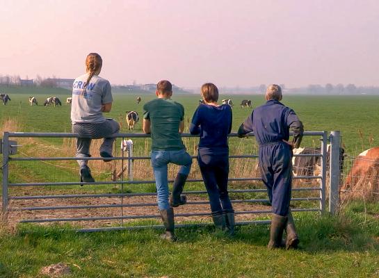 Bij de familie De Wit gingen de koeien de tweede week van maart al naar buiten