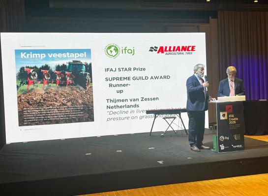 De bekendmaking van de Star Prize tijdens het congres in Kroatië