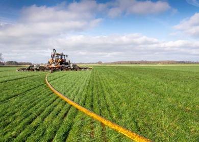 Het wegvallen van derogatie zorgt ervoor dat er in 2026 voor 65 miljoen kg stikstof uit dierlijke mest minder plaats is