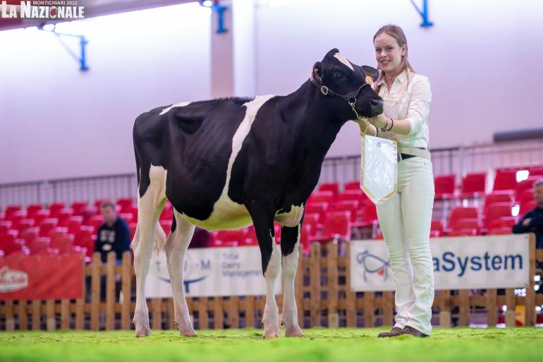 Elise van Ginkel werd in Montichiari onder meer kampioen showmanship