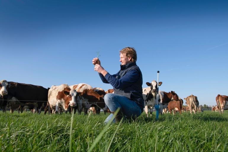 Auke Spijkerman won in 2019 de eerste verkiezing Beste Graslandboer