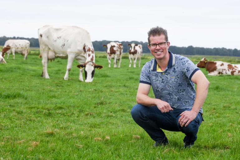 Structuur in graslandmanagement geeft Martijn Muskens het minste werk en de beste resultaten