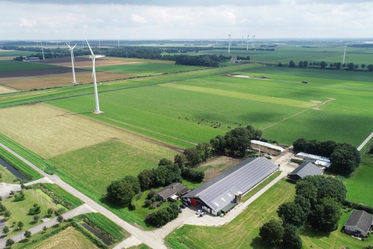 Met 1398 euro per hectare is de pachtnorm in de IJsselmeerpolders veruit de hoogste van Nederland