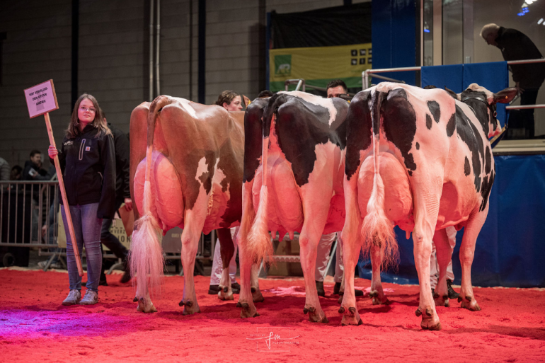 De familie Versluis won de bedrijfsgroepencompetitie (foto: Fleur Maartje Bakker)