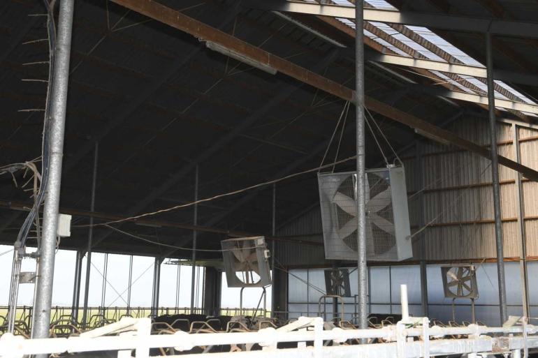 Het verminderen van de ventilatie zou de ammoniakemissie kunnen beperken