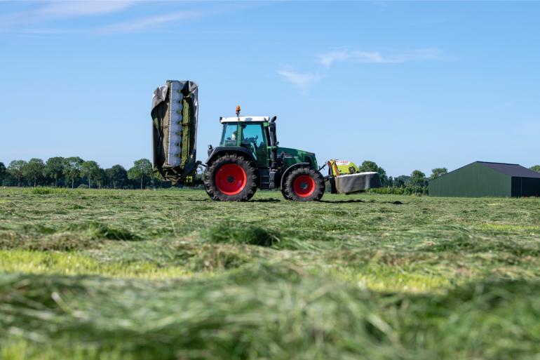 Aflopen dagen is op veel plaatsen weer gemaaid