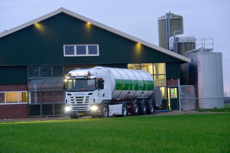 De stijgende lijn in de melkprijs zet in oktober door