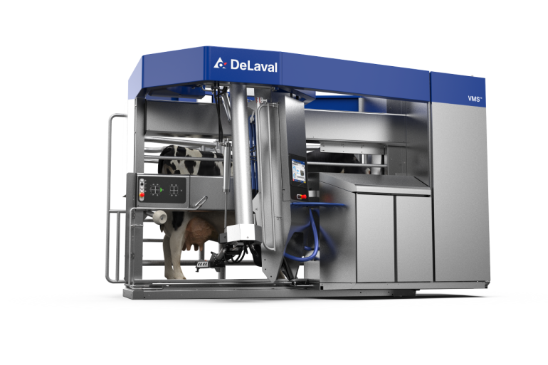 De nieuwe DeLaval melkrobot melkt gemiddeld 31 seconden sneller per melkbeurt