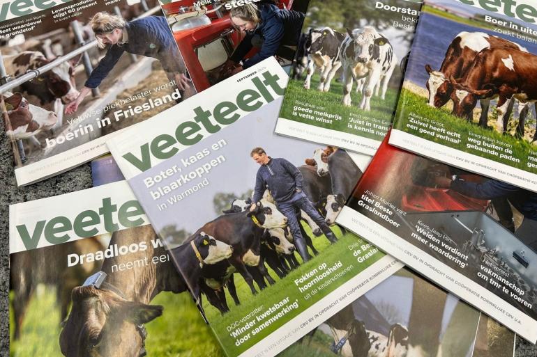 De antwoorden op de vijftien vragen zijn te vinden in de twaalf edities van Veeteelt die in 2025 verschenen
