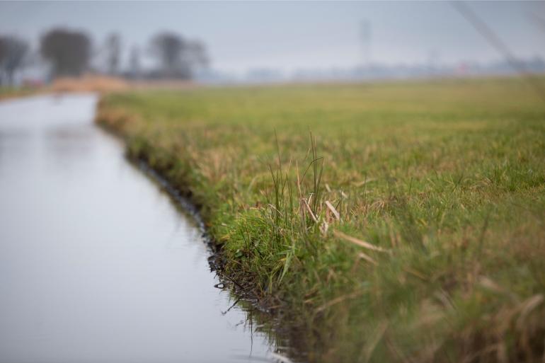 De belasting van het oppervlaktewater door stikstof- en fosforverbindingen was in het natte jaar 2023 ruim 35 procent hoger dan in het drogere jaar 2022.