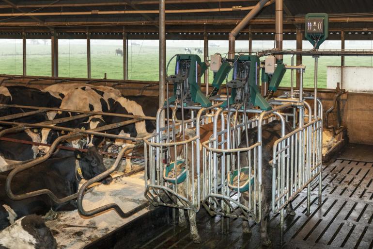 De emissiereductie van het CowToilet bedraagt 35 procent