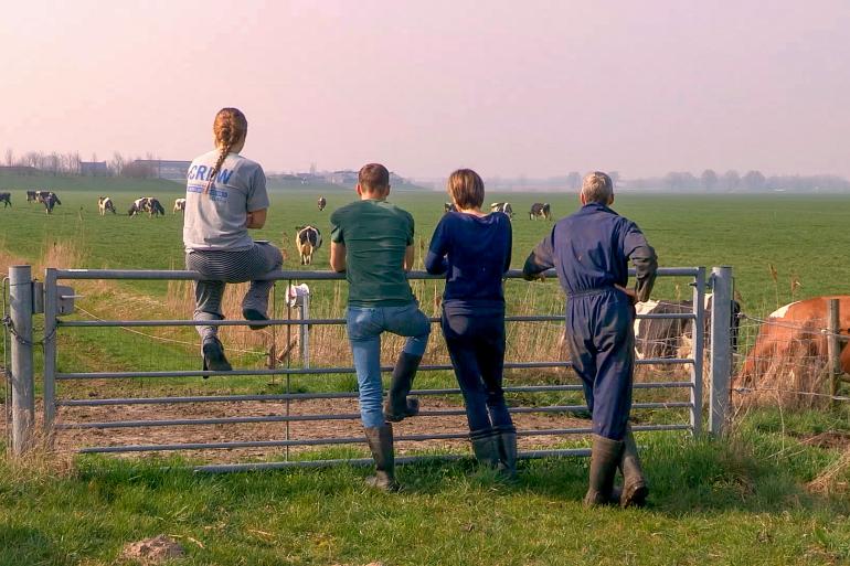 Bij de familie De Wit gingen de koeien de tweede week van maart al naar buiten