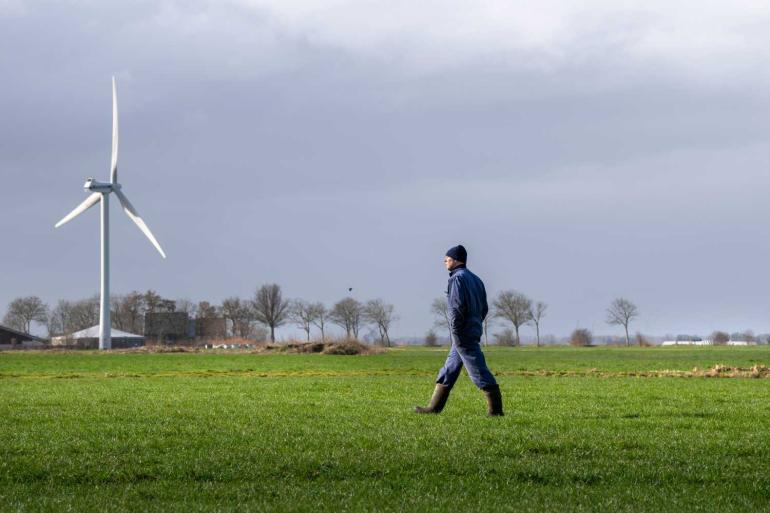 De Weideman vindt een paas-farmwalk een goed idee, omdat de verschillen tussen percelen en regio’s groot zijn