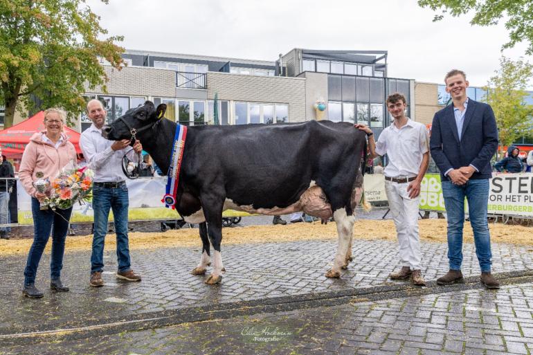 Het algemeen kampioenschap ging naar de zevenjarige Bremer Preston Landana (foto: Cilia Hoekman)