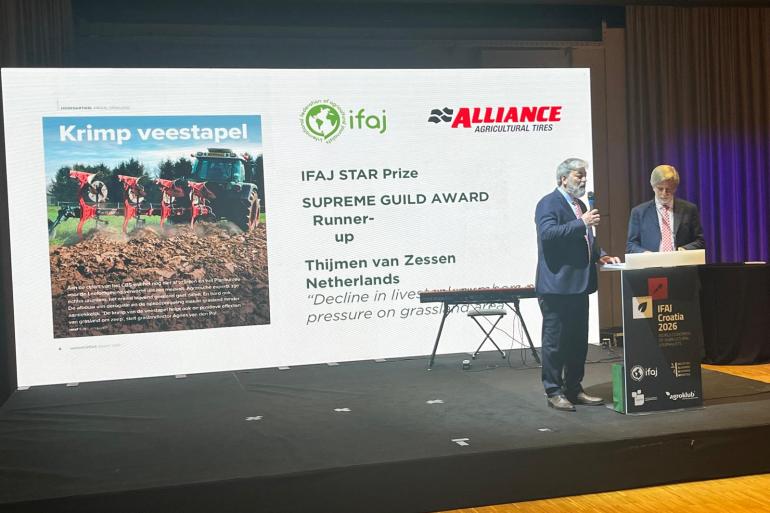 De bekendmaking van de Star Prize tijdens het congres in Kroatië