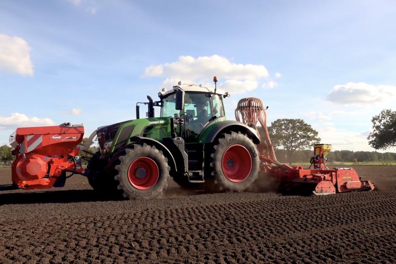 Door maisland in te zaaien met gras wordt aan de rustgewasverplichting voldaan