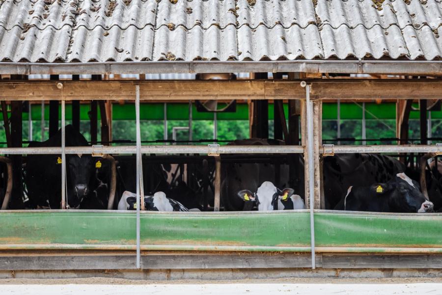 Door wegbreken van de zijwanden is extra luchtinlaat gecreërd