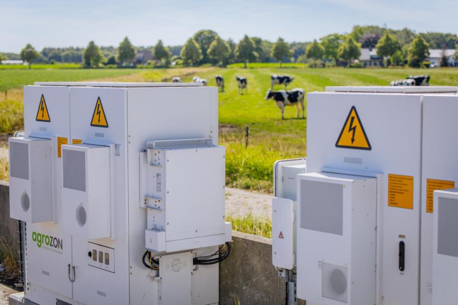 Dankzij batterijen wordt de opgewekte stroom zo veel mogelijk zelf benut