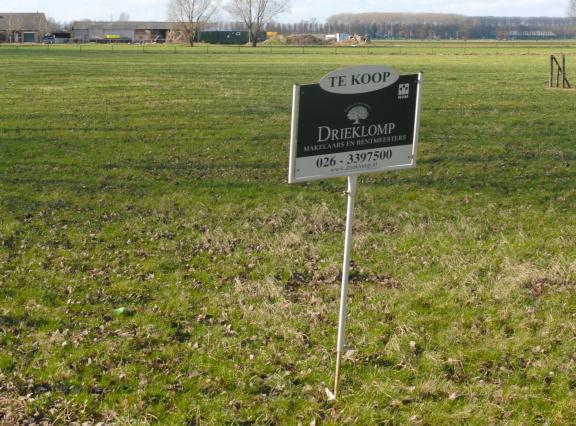 Beleggers en overheden kregen tussen 2016 en 2025 een groter aandeel in de grondmarkt