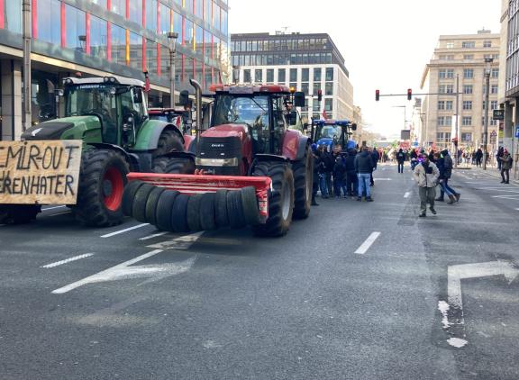 Aankomst in Brussel