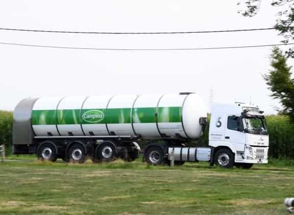 Door samen te werken op het gebied van transport verminderen de transportkosten en verlaagt de CO2-uitstoot van beide coöperaties