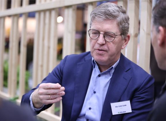 Nils van Dam trad aan als CEO toen Milcobel in zwaar weer zat
