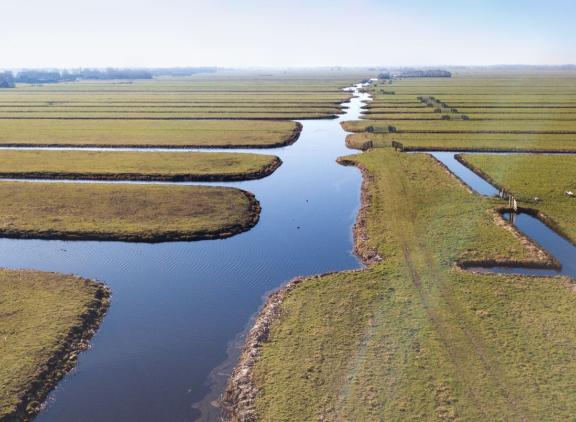 Op twee bedrijven zorgde omzetting van veengrond voor een hoge broeikasgasuitstoot