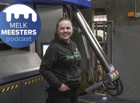 Lio Bollen werkt sinds anderhalf jaar met een V310-melkrobot 